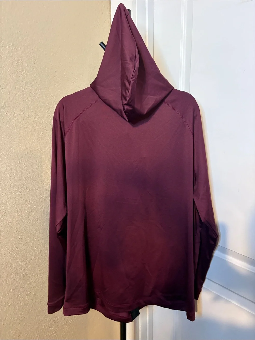 Jockey Women's Burgundy Full-Zip Hooded Jacket